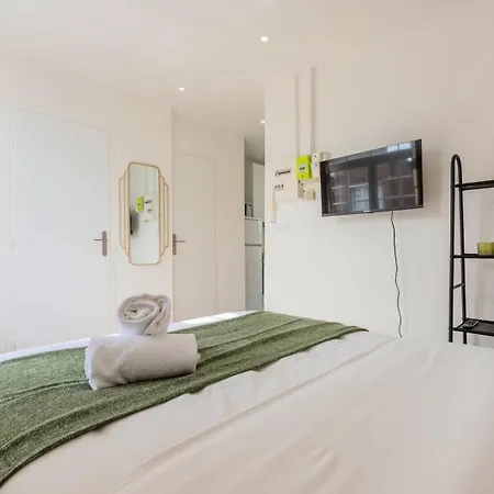 Joli 20m2 Cozy Et Equipe Avec Terrasse ! 아파트 마르크앙 바롤